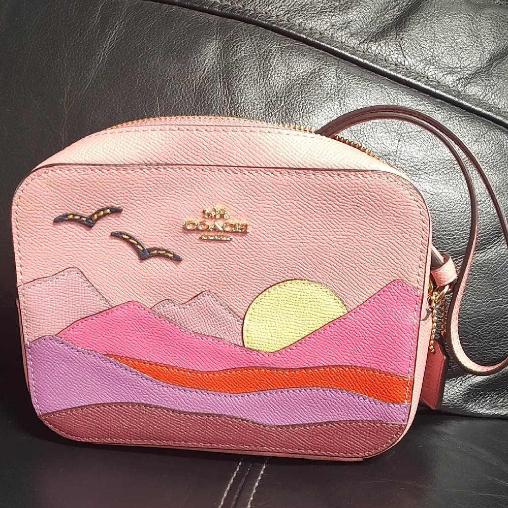Coach Sunset Landscape Crossbody Bag